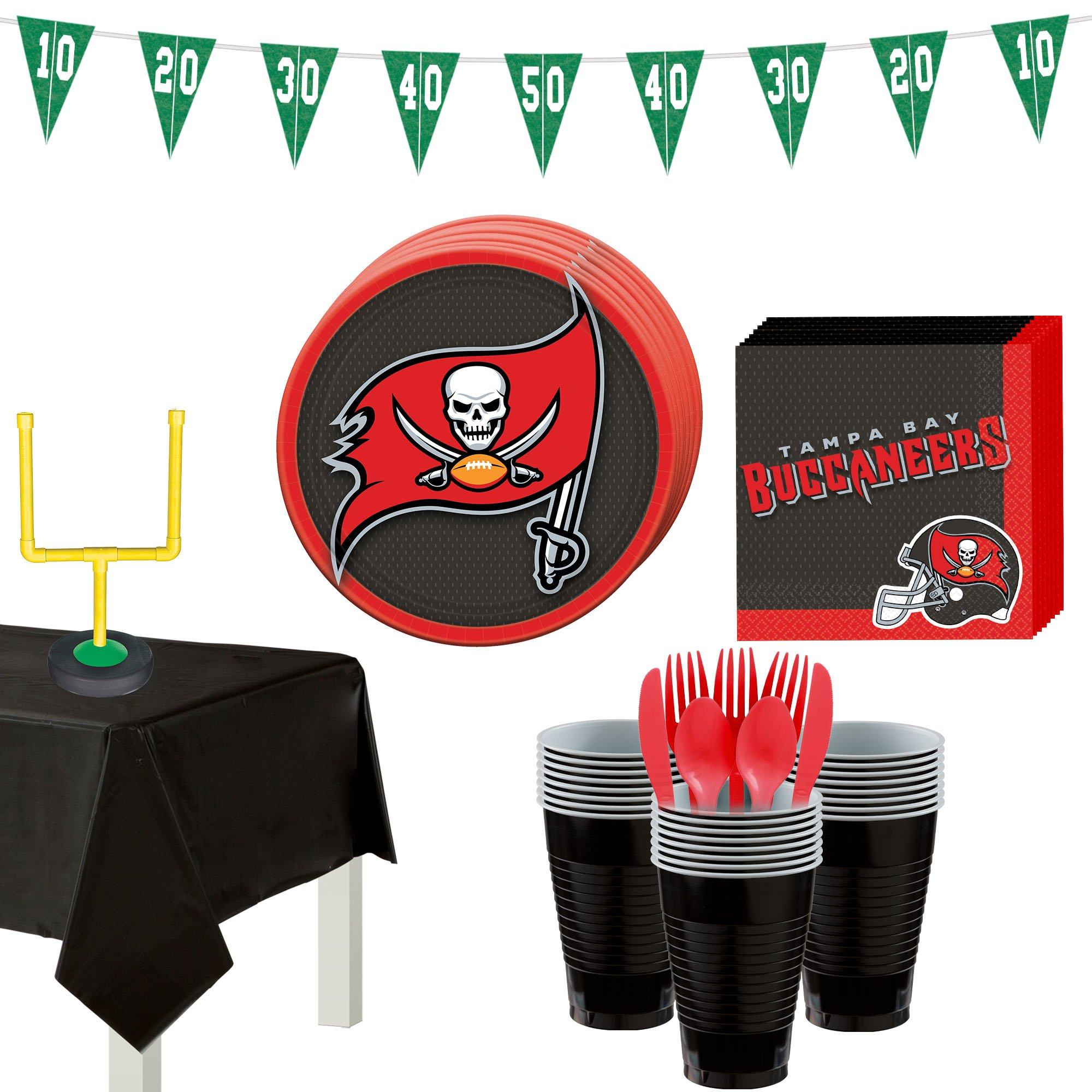 Tampa Bay Buccaneers Party Supplies Pack